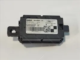 BMW X5 F15 Cadre, panneau d'unité radio / GPS 61357928663