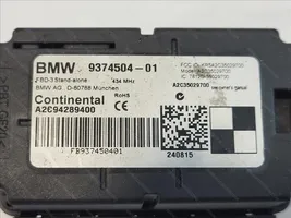 BMW X5 F15 Cadre, panneau d'unité radio / GPS 61357928663