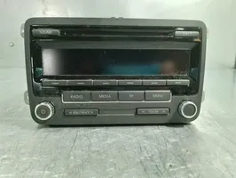 Volkswagen Golf VI Radio/CD/DVD/GPS-pääyksikkö 5M0057186JX