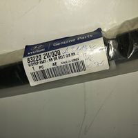 Hyundai Santa Fe Listwa / Uszczelka szyby drzwi tylnych 832202W000