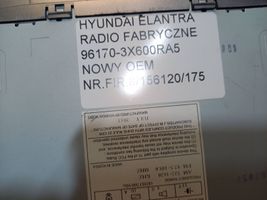 Hyundai Elantra Radio/CD/DVD/GPS-pääyksikkö 96170-3X600RA5