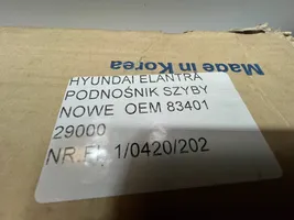 Hyundai Elantra Mécanisme lève-vitre de porte arrière avec moteur 8340129000