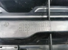 Volkswagen T-Cross Grille calandre supérieure de pare-chocs avant 2GM853653A