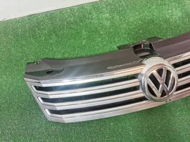 Volkswagen Phaeton Etupuskurin ylempi jäähdytinsäleikkö 3D0853653F