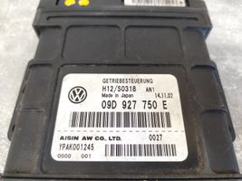 Volkswagen Touareg I Gearbox control unit/module 09D927750E