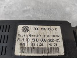Volkswagen Phaeton Unité de contrôle climatisation / chauffage 3D0907040D