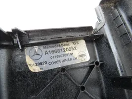 Mercedes-Benz ML W166 Tendina/parasole del finestrino della portiera posteriore A1668101120