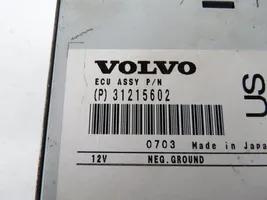 Volvo XC90 GPS-navigaation ohjainlaite/moduuli 31215602