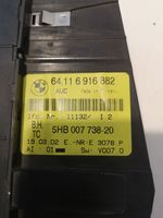 BMW 3 E46 Panel klimatyzacji 64116916882