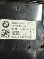 BMW X1 F48 F49 Kojelaudan sivutuuletussuuttimen kehys 9292740