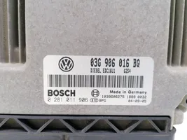 Volkswagen Touran I Centralina/modulo del motore 0281011906