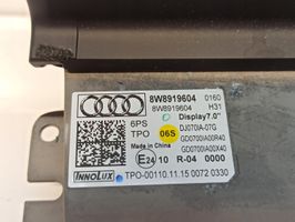 Audi A4 S4 B9 8W Monitori/näyttö/pieni näyttö 8W8919604 WYŚWIETLACZ EKR