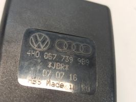 Audi A8 S8 D2 4D Klamra tylnego pasa bezpieczeństwa 4H0857739