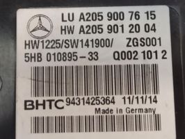 Mercedes-Benz C AMG W205 Module unité de contrôle climatisation A2059007615