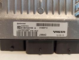 Volvo V60 Komputer / Sterownik ECU silnika 31355712 S180134103A