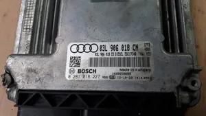 Audi Q3 8U Moottorin ohjainlaite/moduuli 03L906018CN