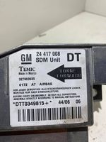 Opel Combo C Centralina/modulo airbag 24417008