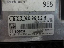 Audi A6 S6 C6 4F Variklio valdymo blokas 03G906016MF