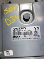 Volvo S80 Sterownik / Moduł ECU 30743103AD