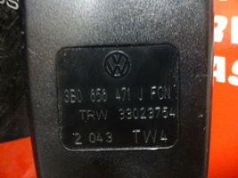 Volkswagen PASSAT B5.5 Fibbia della cintura di sicurezza anteriore 3B0858471J