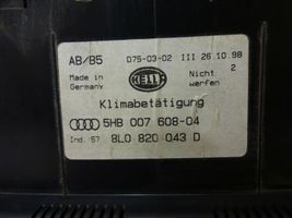 Audi A3 S3 8P Oro kondicionieriaus/ klimato/ pečiuko valdymo blokas (salone) 8L0820043D