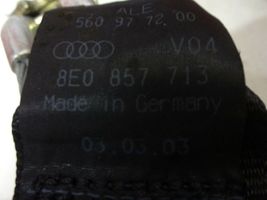 Audi A4 S4 B6 8E 8H Ceinture de sécurité arrière centrale (siège) 8E0857713