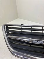 Saab 9-5 Front bumper upper radiator grill 5337647