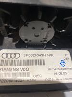 Audi A3 S3 8P Ilmastoinnin ohjainlaite 8P0820043H