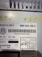 Volkswagen Golf Plus Unité principale radio / CD / DVD / GPS 5M0035156C