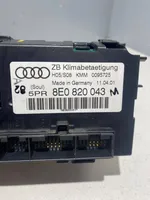 Audi A4 S4 B6 8E 8H Centralina del climatizzatore 8E0820043M