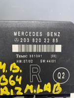 Mercedes-Benz C W203 Centralina/modulo portiere 2038202285