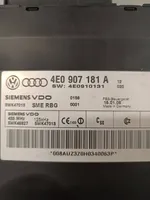 Audi A8 S8 D3 4E Avaimettoman käytön ohjainlaite/moduuli 4E0907181A