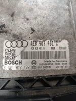 Audi A8 S8 D3 4E Moottorin ohjainlaite/moduuli 4E0907401C