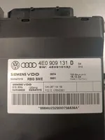 Audi A8 S8 D2 4D Avaimettoman käytön ohjainlaite/moduuli 4E0909131D
