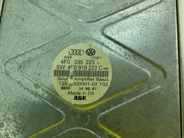 Audi A6 S6 C6 4F Telar de cableado del sistema de sonido 4F0035223