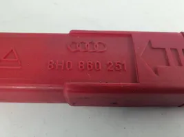 Audi A3 S3 8P Emergency warning sign 8H0860251