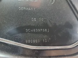 Volkswagen PASSAT B6 Takaoven manuaalinen ikkunan nostin 3C4839756J