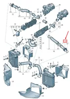 Audi Q8 Tubo flessibile intercooler 4M0145955G