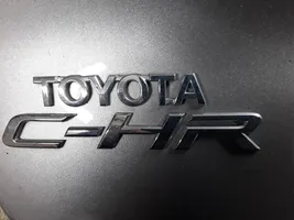 Toyota C-HR Logo, emblème de fabricant 