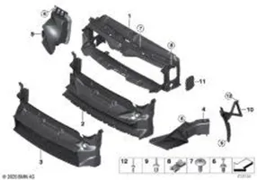 BMW 4 F32 F33 Wlot / Kanał powietrza intercoolera 8064225