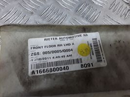 Mercedes-Benz ML W166 Front floor carpet liner A1666800040