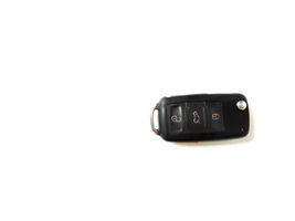 Volkswagen Touareg I Ignition key/card 3D09597530