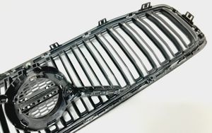 Volvo S60 Grille calandre supérieure de pare-chocs avant 32132213