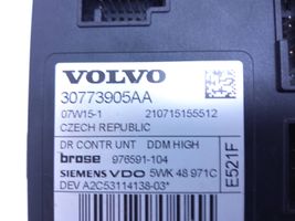 Volvo V50 Silniczek podnośnika szyby drzwi 30773905AA