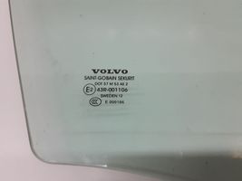 Volvo V60 Front door window glass four-door 43R001106