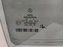 Mercedes-Benz E W211 Szyba drzwi tylnych 43R000262