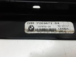 BMW X5 F15 Rivestimento modanatura del vetro della portiera posteriore 7289671