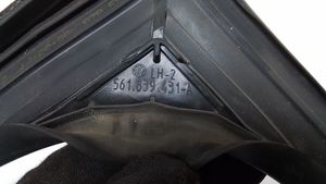 Volkswagen PASSAT B7 USA Gumowa uszczelka szyby drzwi tylnych 561839431