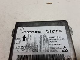 Mercedes-Benz E W212 Module de contrôle airbag A2129011105