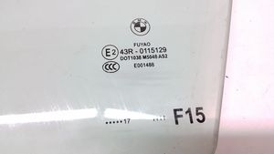 BMW X5 F15 priekšējo durvju stikls (četrdurvju mašīnai) 43R0115129